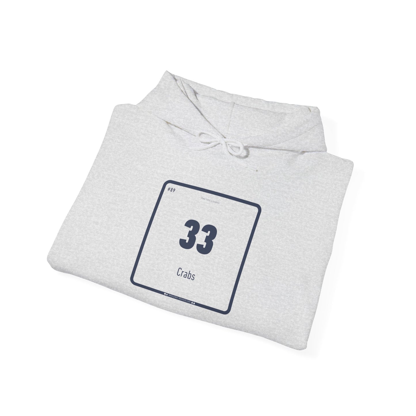 33 - Crabs Hooded Sweatshirt - Periodic Poker Pincers