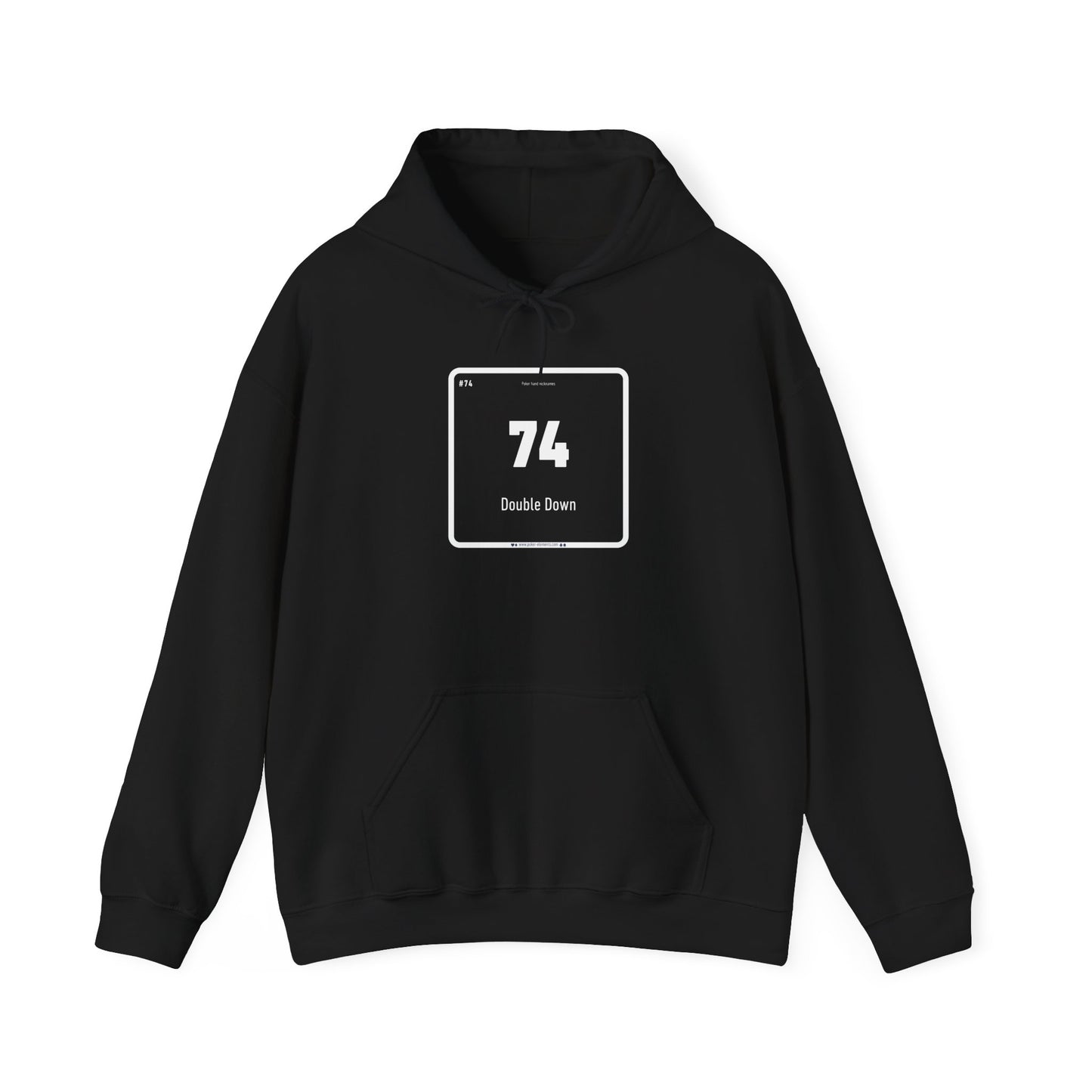 74 - Double Down Hooded Sweatshirt - Periodic Table Design