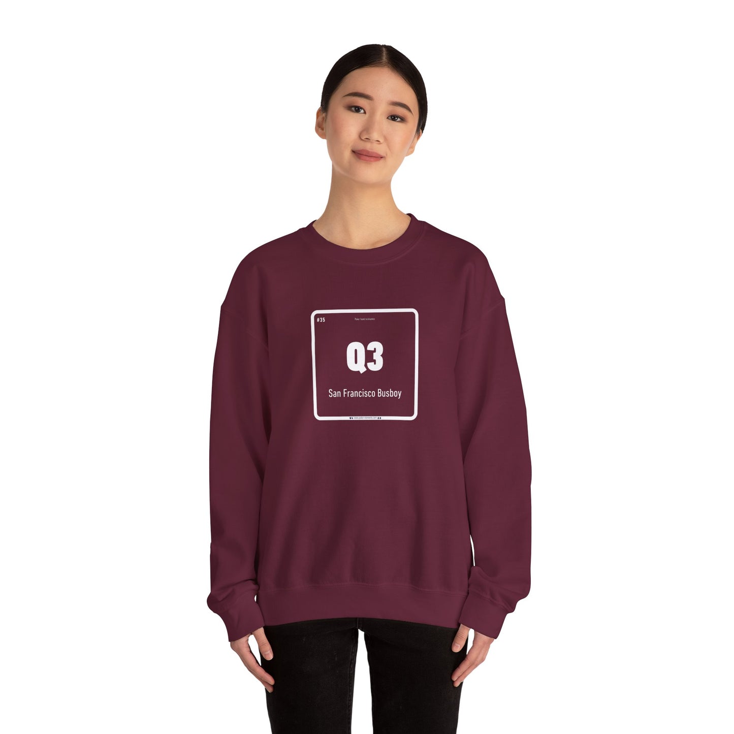 Q3 - San Francisco Busboy Bluff Sweatshirt - High-Quality Materials