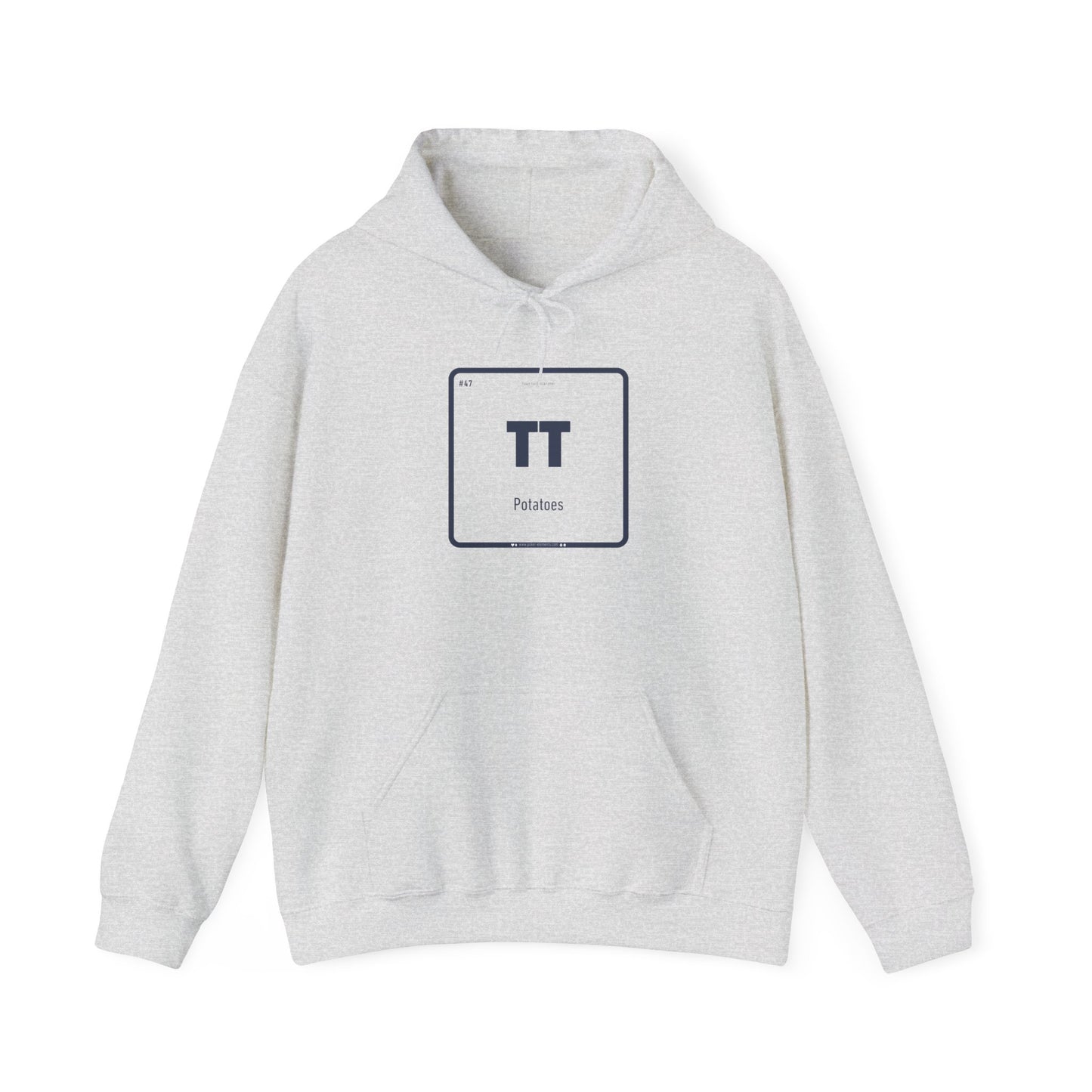 TT - Pocket Potatoes Hooded Sweatshirt - Periodic Poker Design