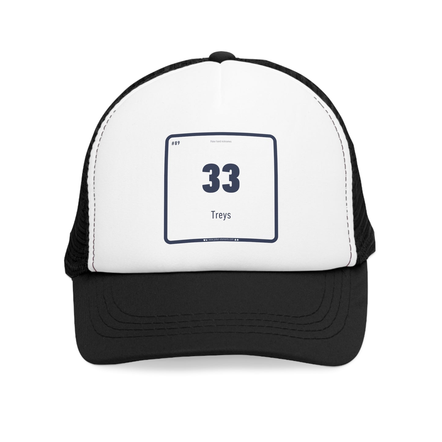 33 - Treys Cap - Periodic Poker Swag