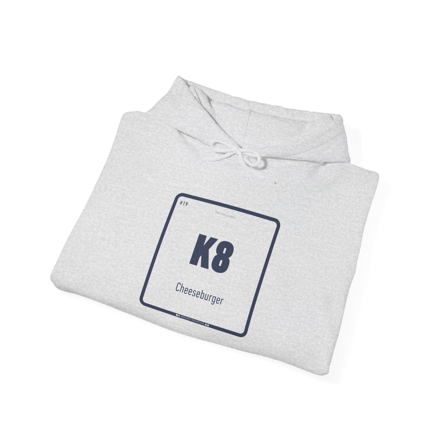 K8 - Cheeseburger Hooded Sweatshirt - Periodic Elements Design