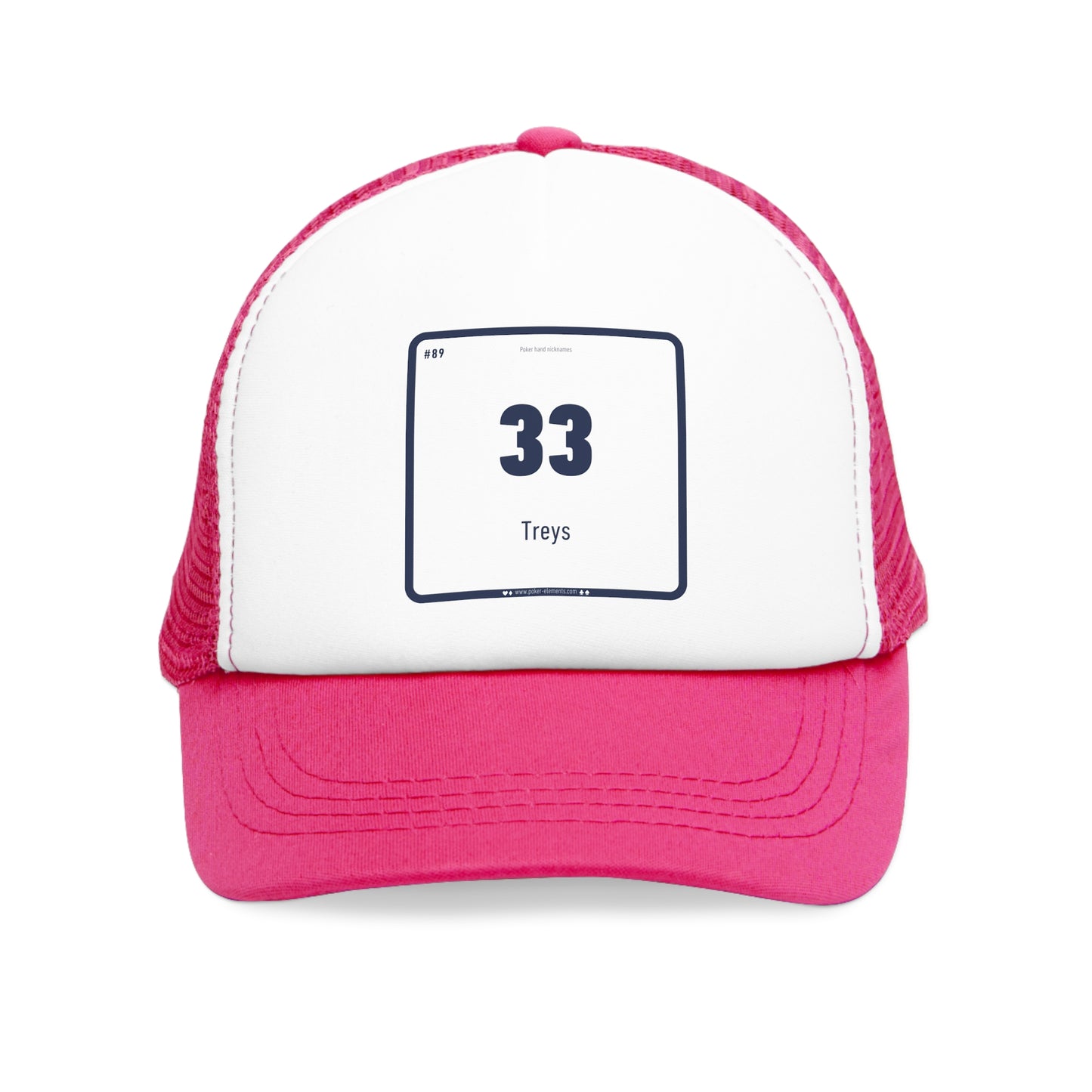 33 - Treys Cap - Periodic Poker Swag