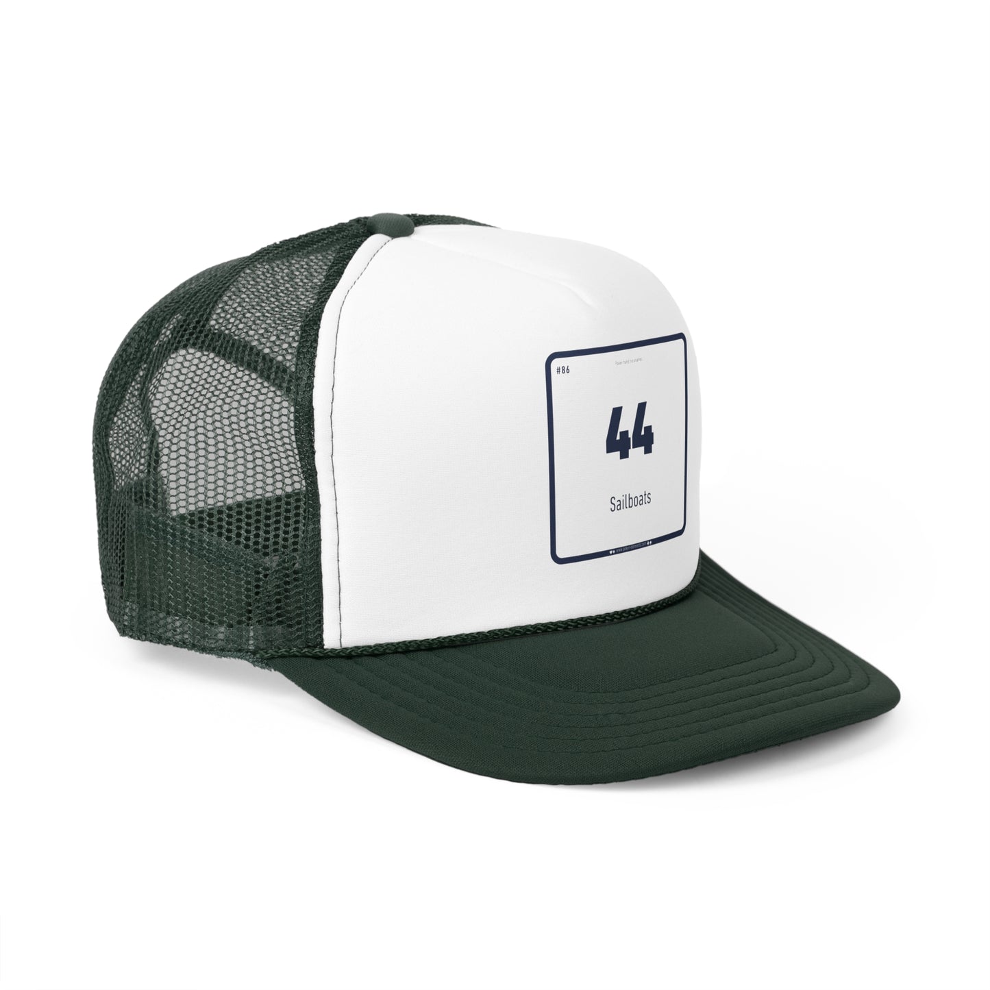 44 - Sailboat Fours Cap - Periodic Poker Swag