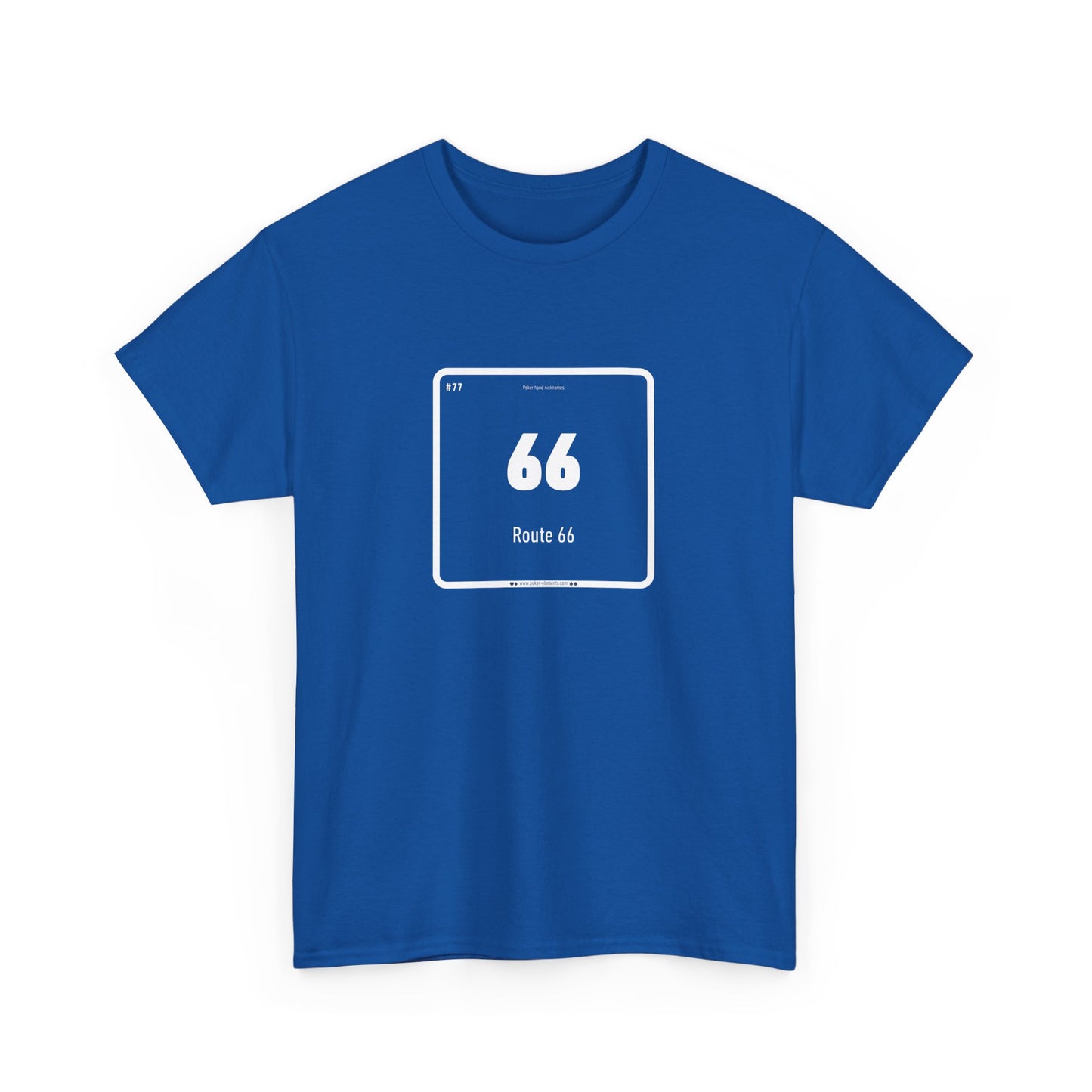 66 - Route 66 T-shirt - Vibrant Design