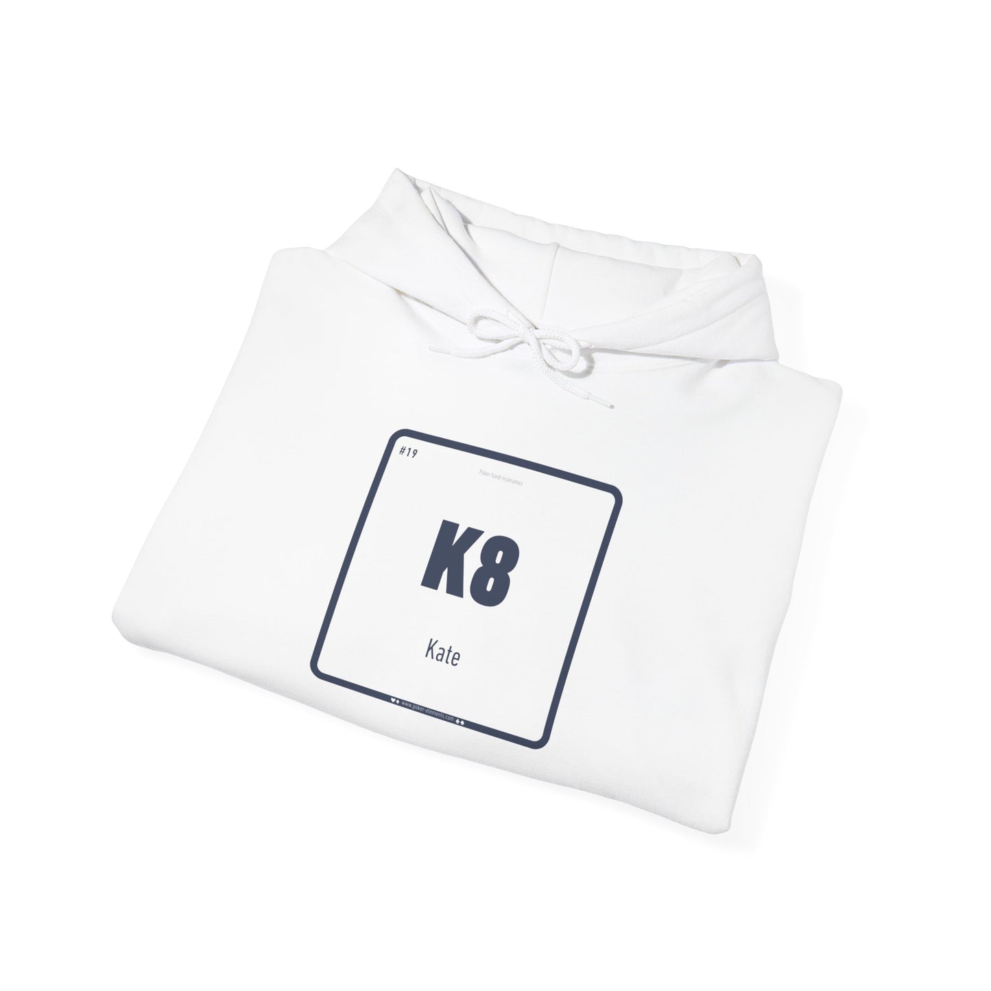 K8 - Kate Hooded Sweatshirt - Periodic Poker Swagger