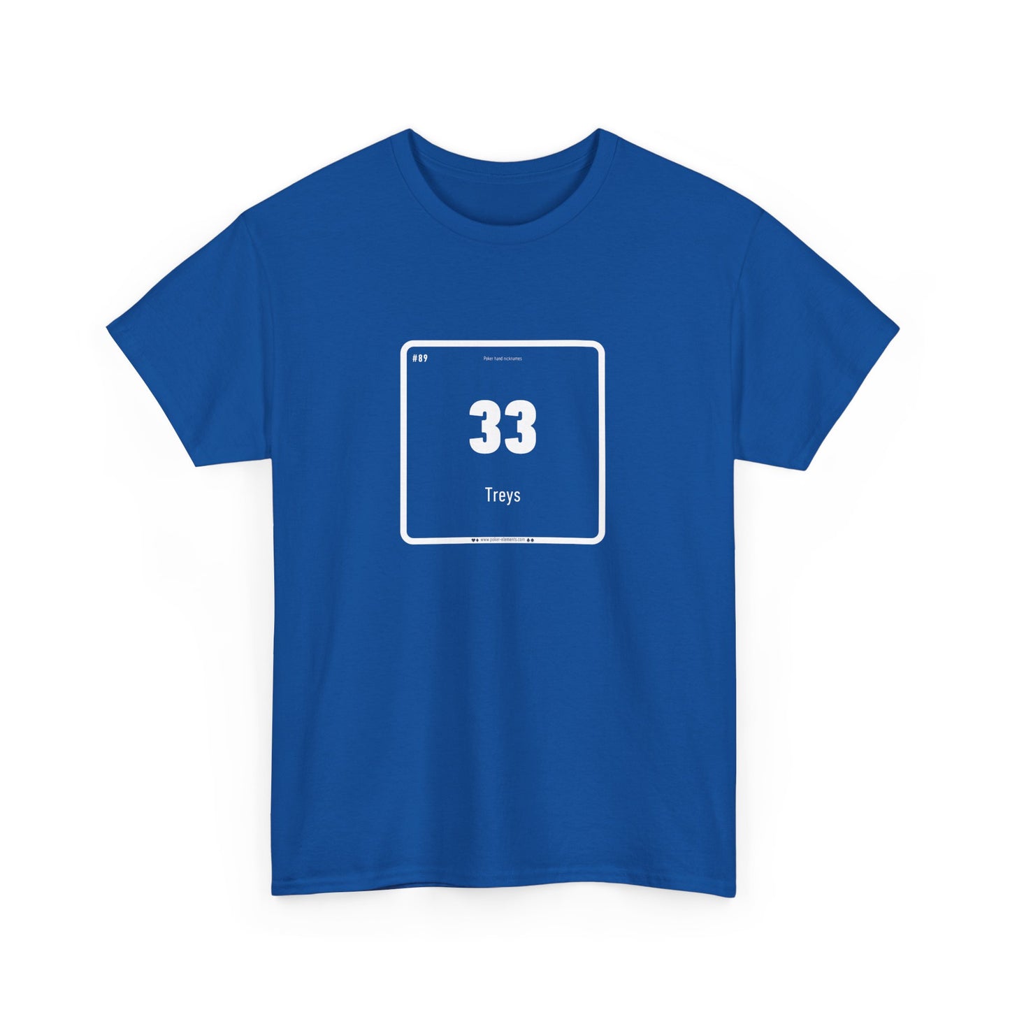 33 - Treys T-shirt - Periodic Design