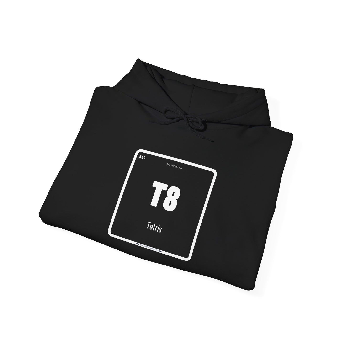 T8 - Tetris Block Hooded Sweatshirt - Poker's Risky Element