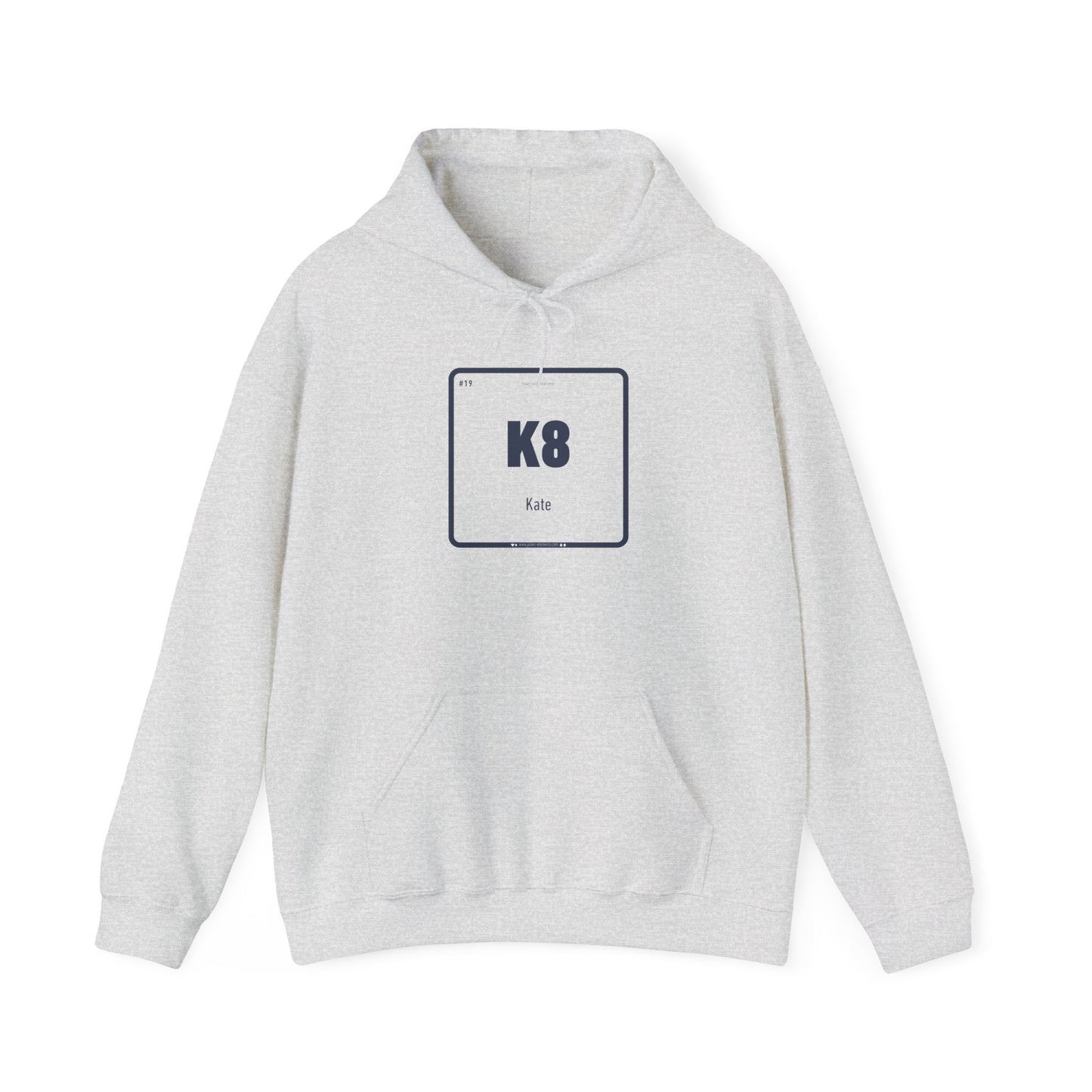 K8 - Kate Hooded Sweatshirt - Periodic Poker Swagger