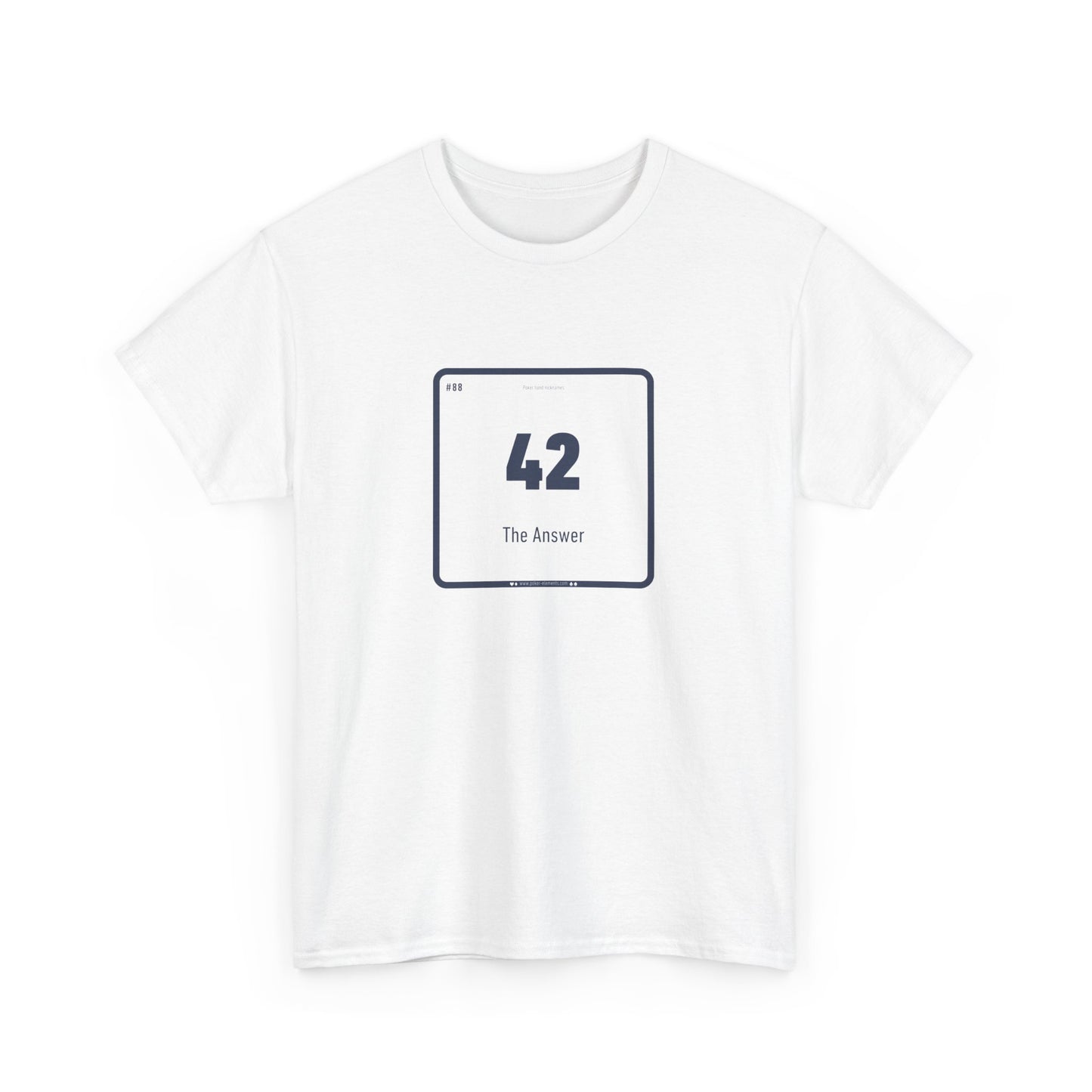 42 - The Ultimate Answer T-shirt - Periodic Table Layout