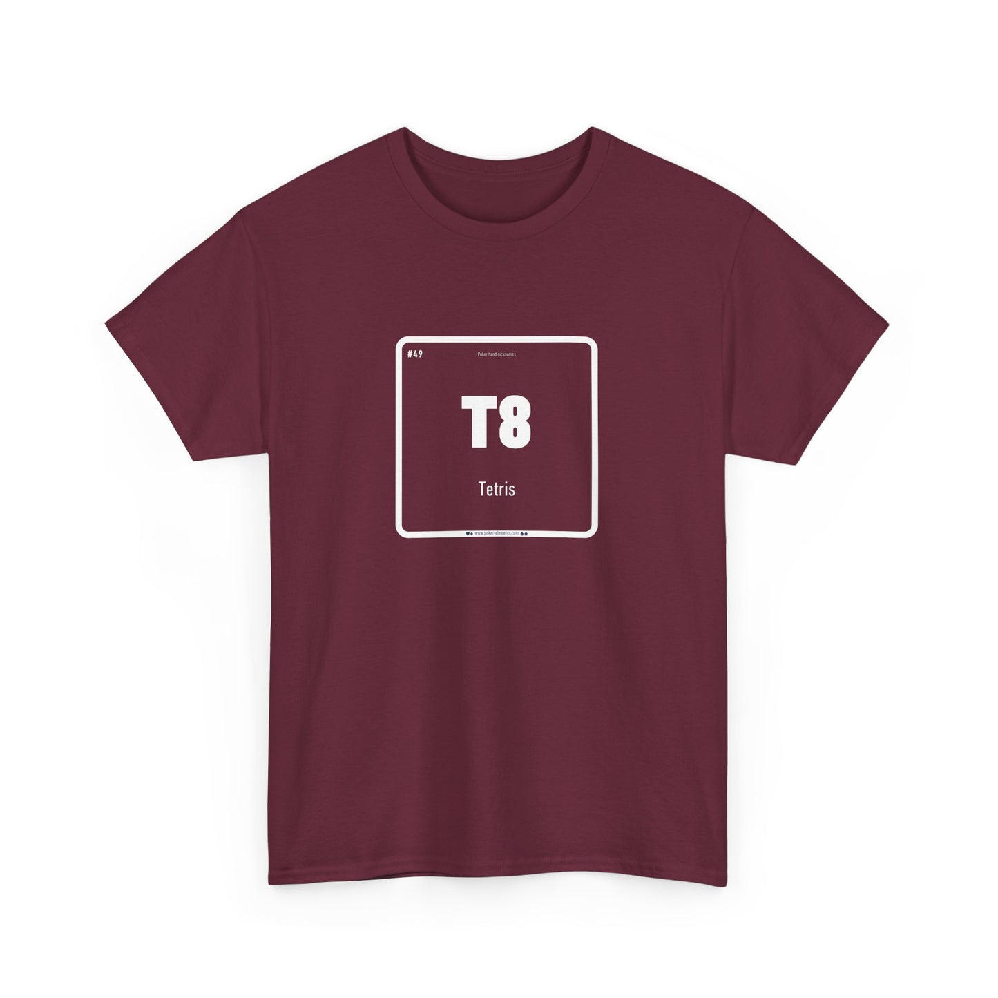 T8 - Tetris Block T-Shirt - Dynamic Poker Design