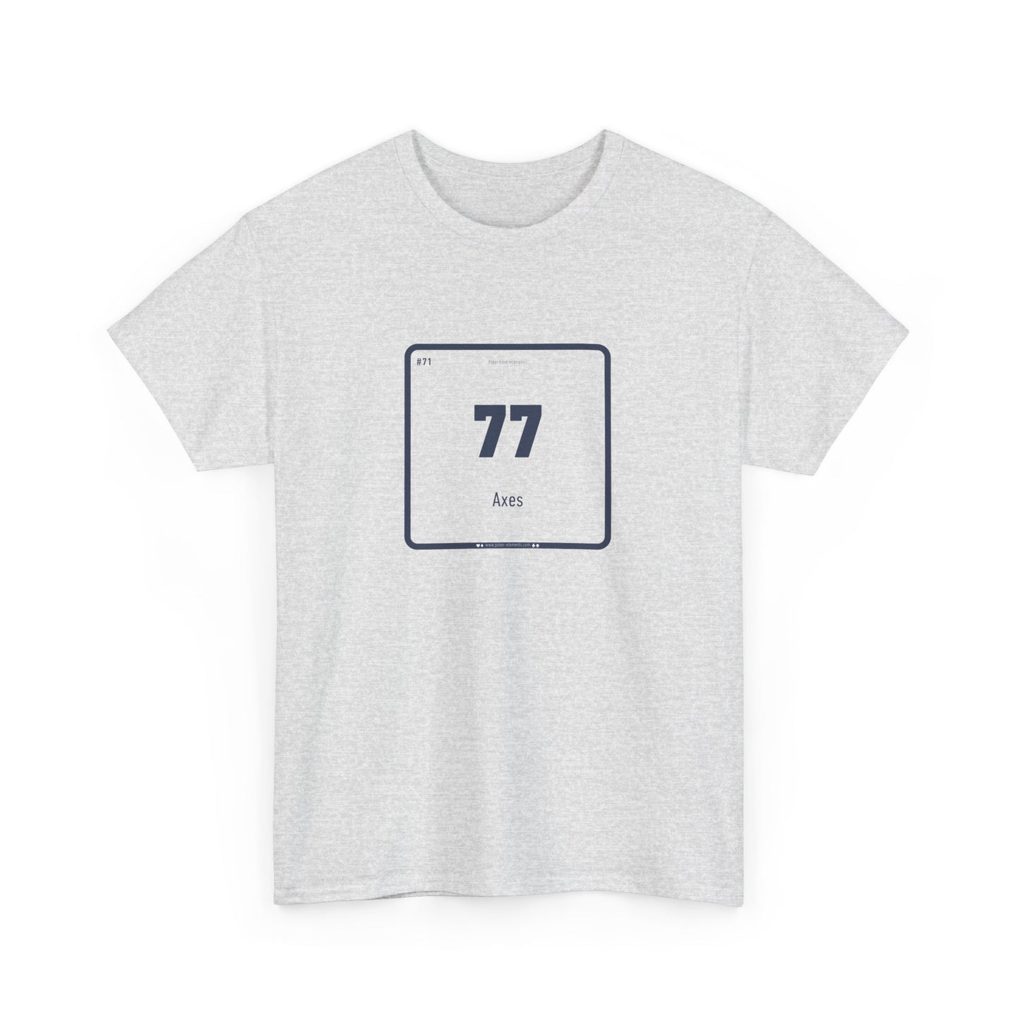 77 - Axes Cotton T-shirt - Slice the Competition