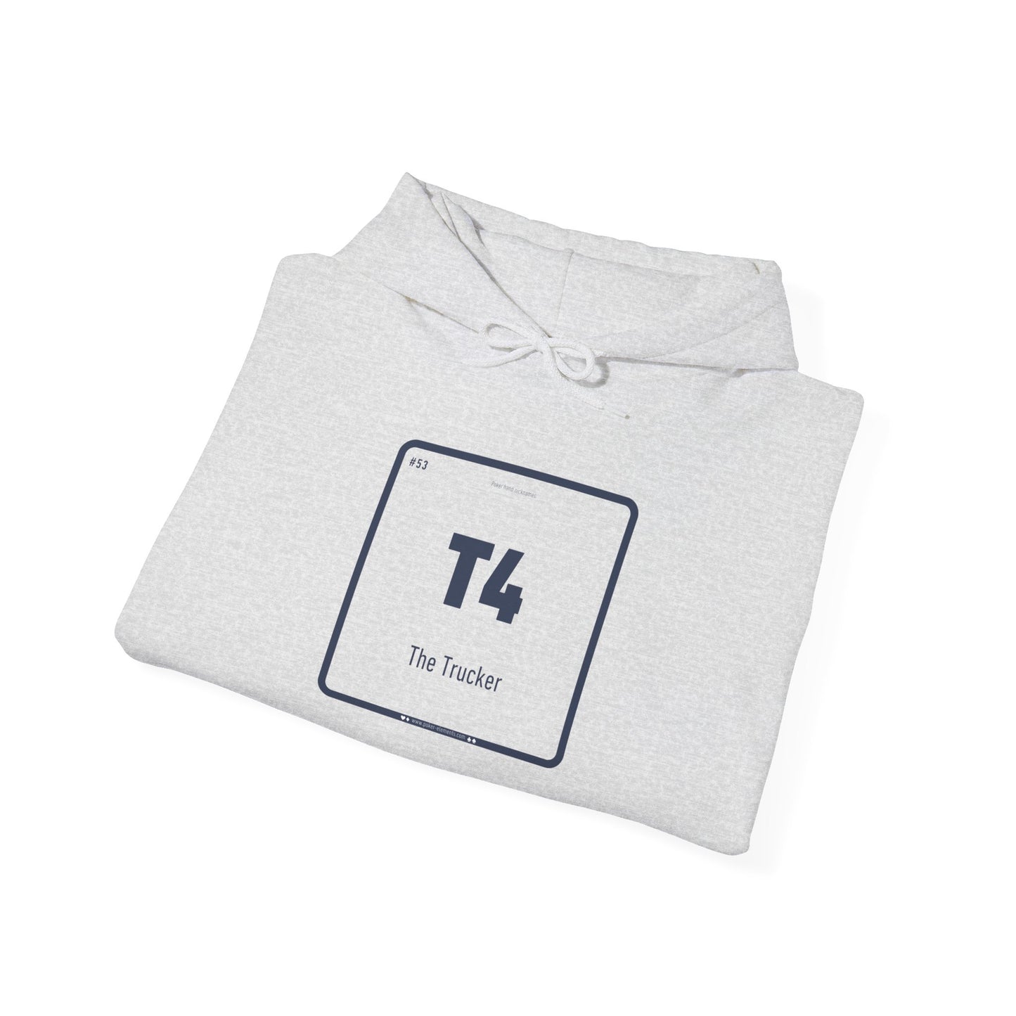 T4 - The Trucker Hooded Sweatshirt - Periodic Bluff