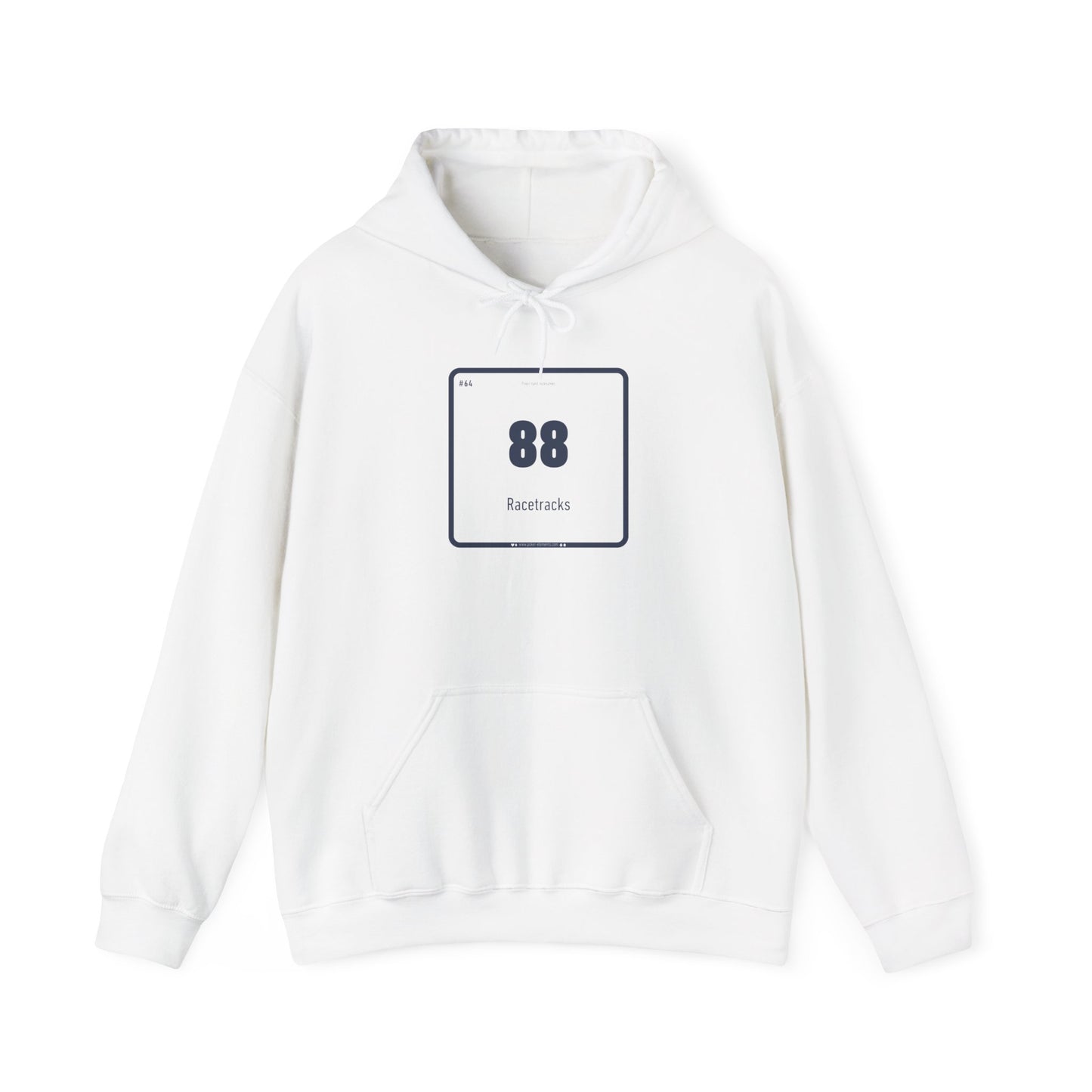 88 - Racetracks Hooded Sweatshirt - Poker's Atomic Hand