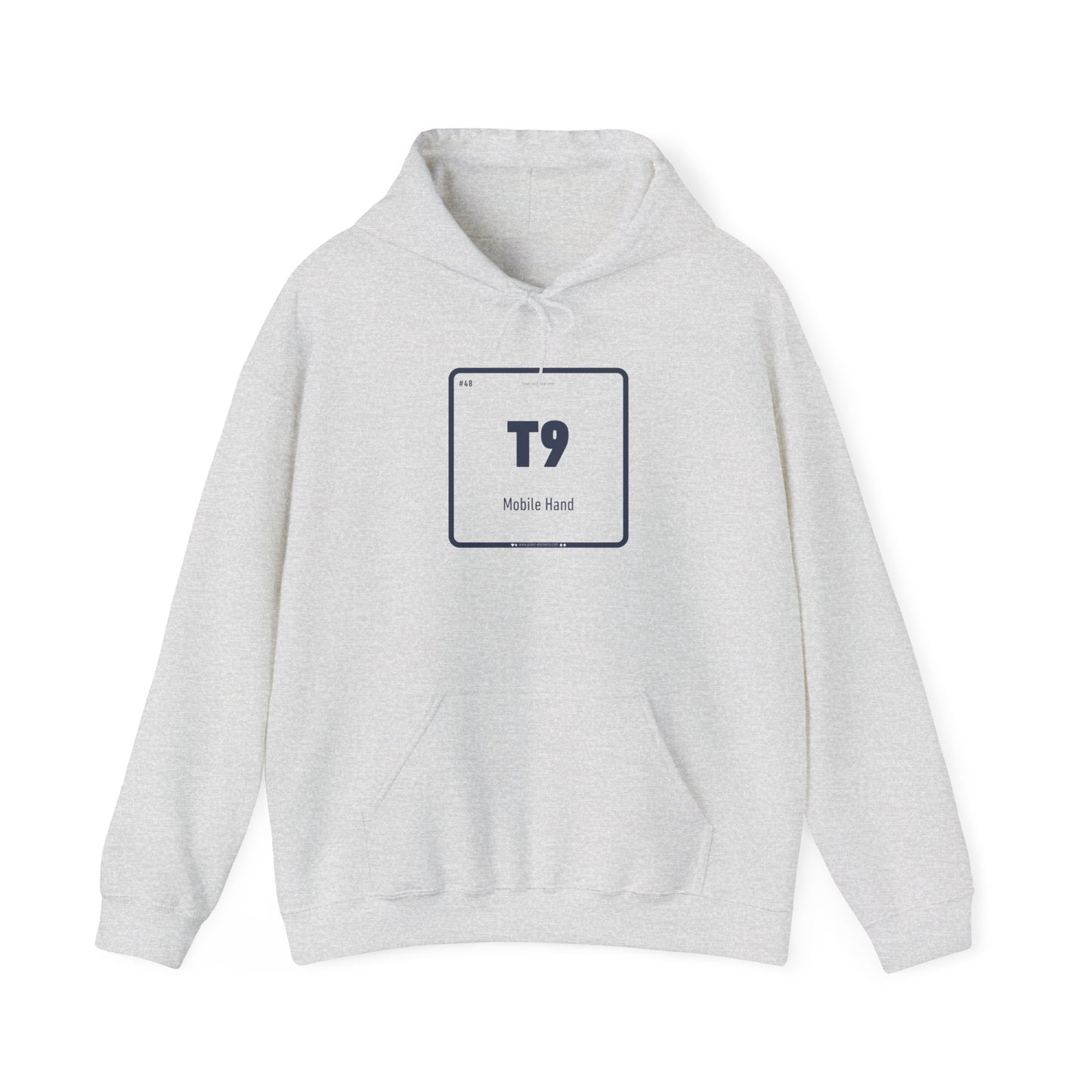 T9 - Mobile Hand Hooded Sweatshirt - Periodic Ace