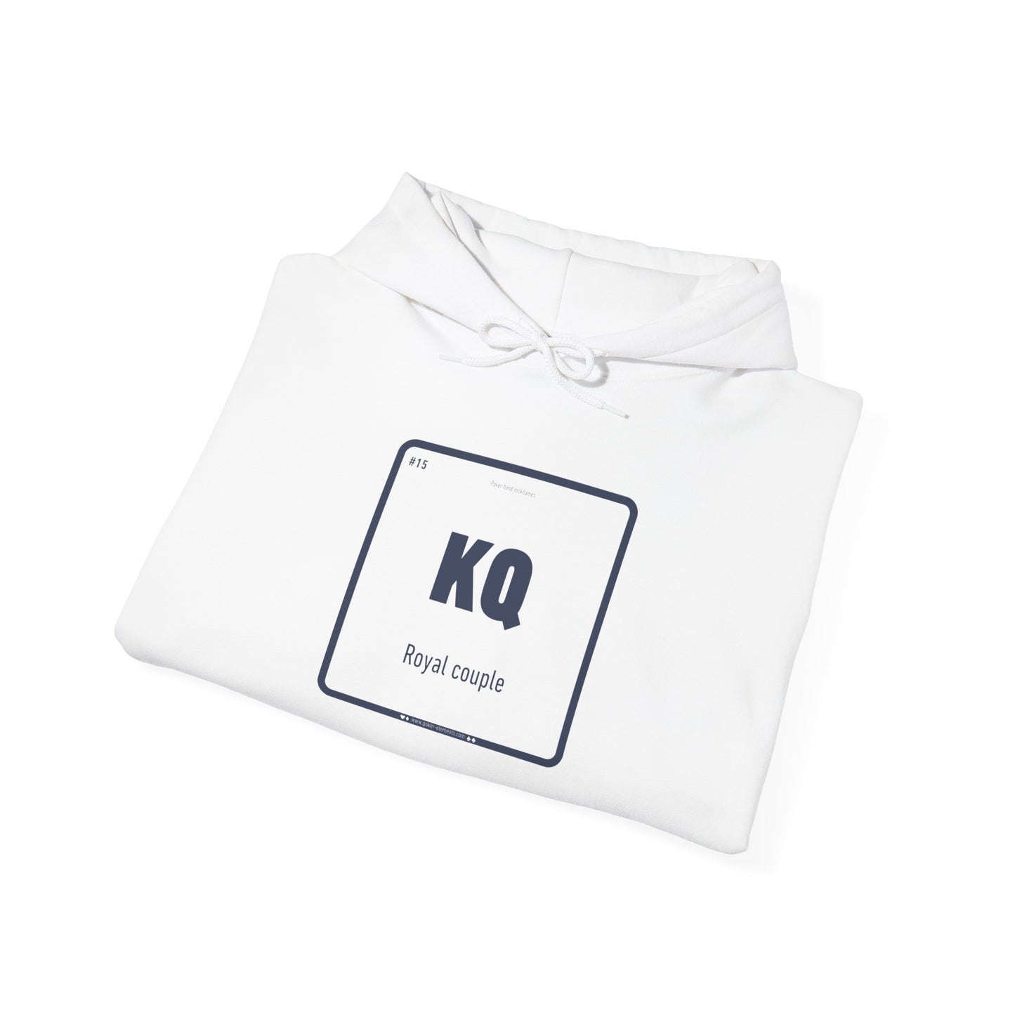 KQ - Royal Couple Chemistry Hooded Sweatshirt - Periodic Table Design