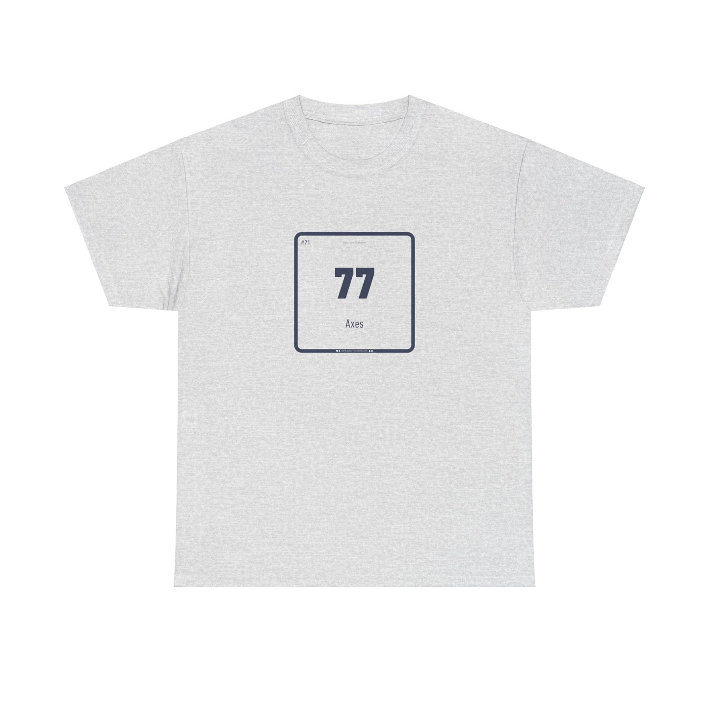 77 - Axes Cotton T-shirt - Slice the Competition