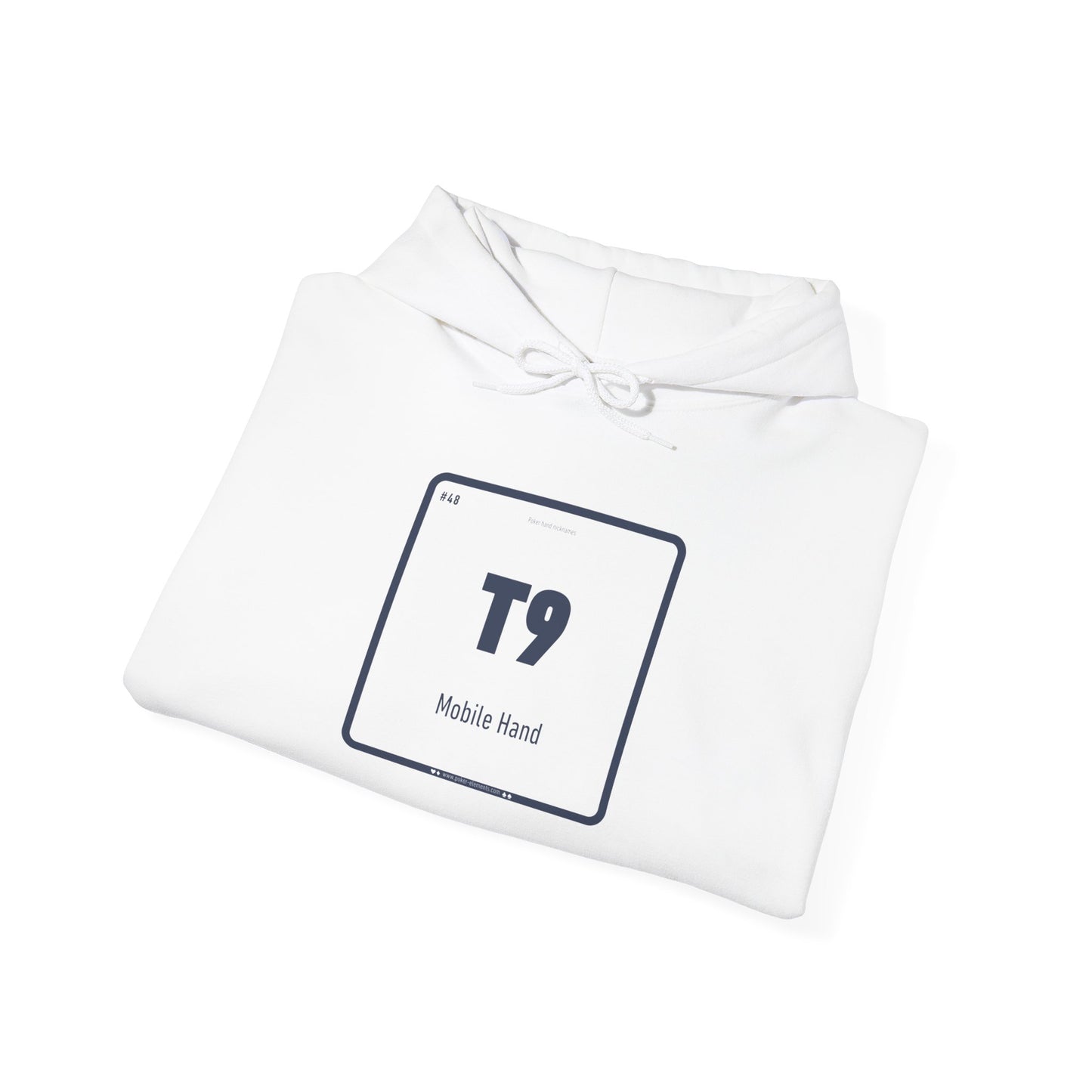 T9 - Mobile Hand Hooded Sweatshirt - Periodic Ace