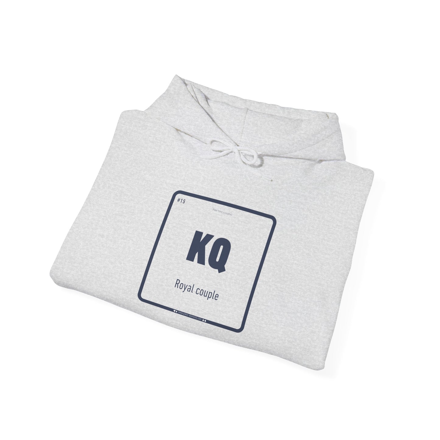 KQ - Royal Couple Chemistry Hooded Sweatshirt - Periodic Table Design