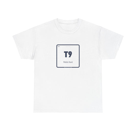 T9 - Mobile Hand Cotton T-shirt - Periodic Ace