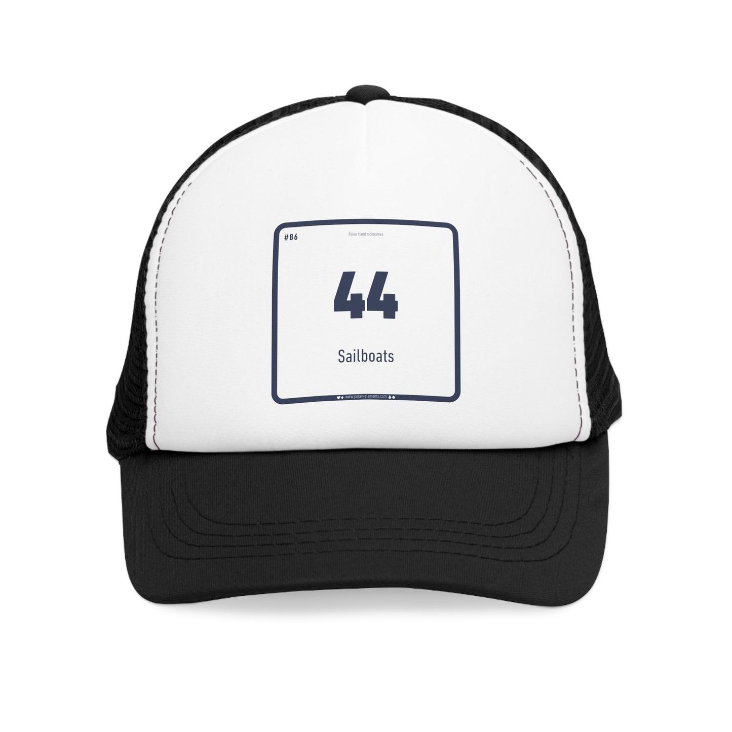 44 - Sailboat Fours Cap - Periodic Design