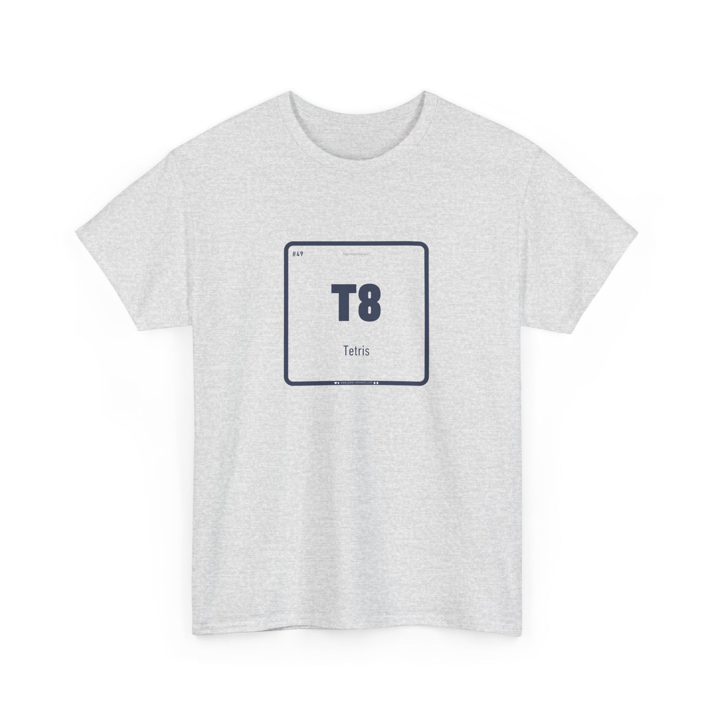 T8 - Tetris Block T-shirt - Poker's Risky Element