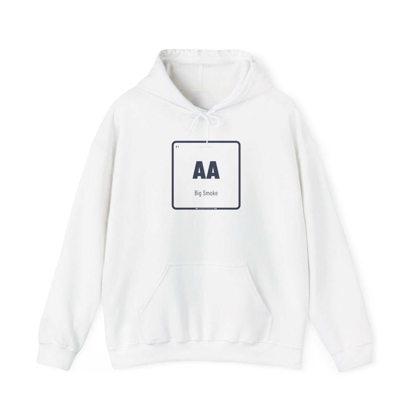 AA - Big Smoke Poker Hooded Sweatshirt - Modern Fun Design