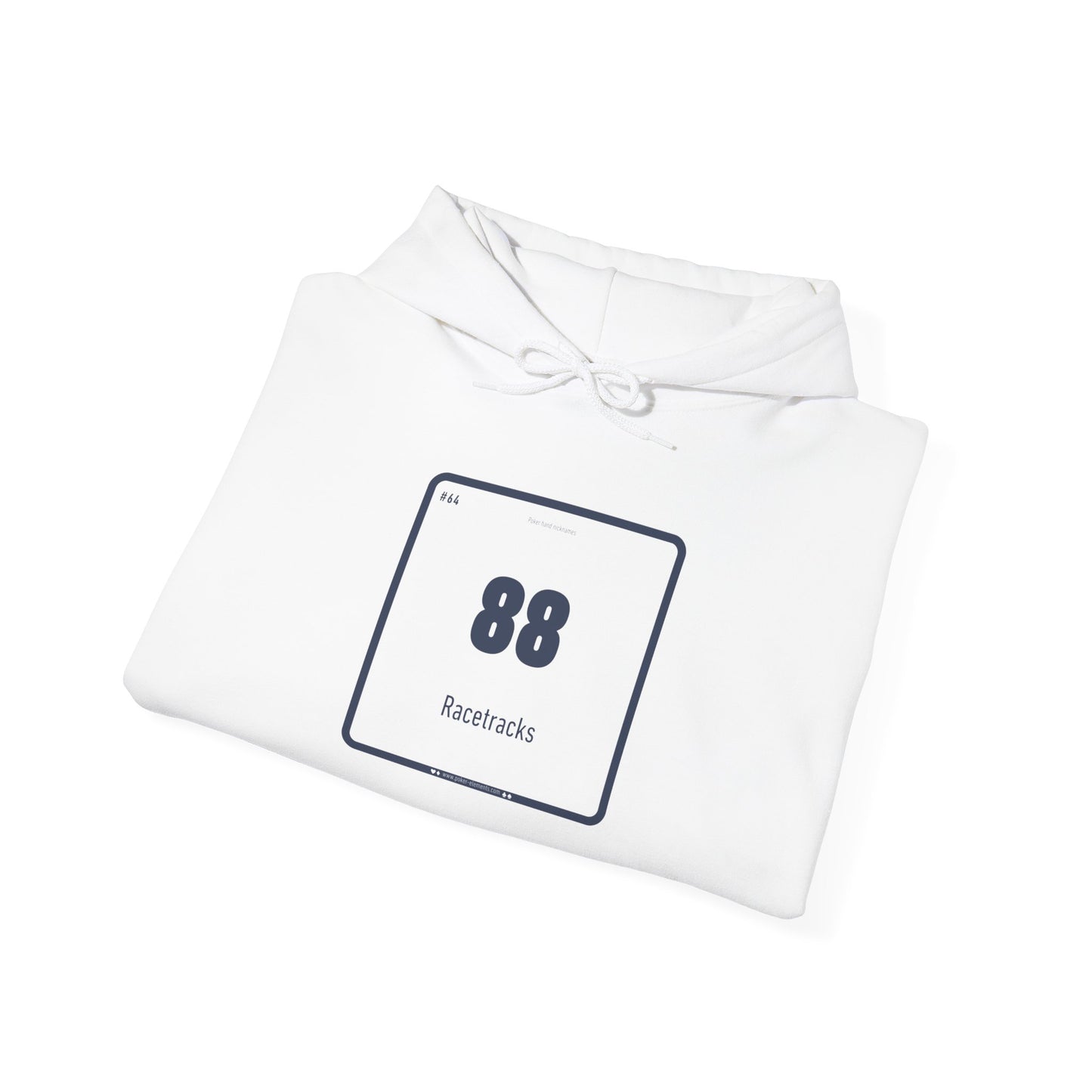 88 - Racetracks Hooded Sweatshirt - Poker's Atomic Hand