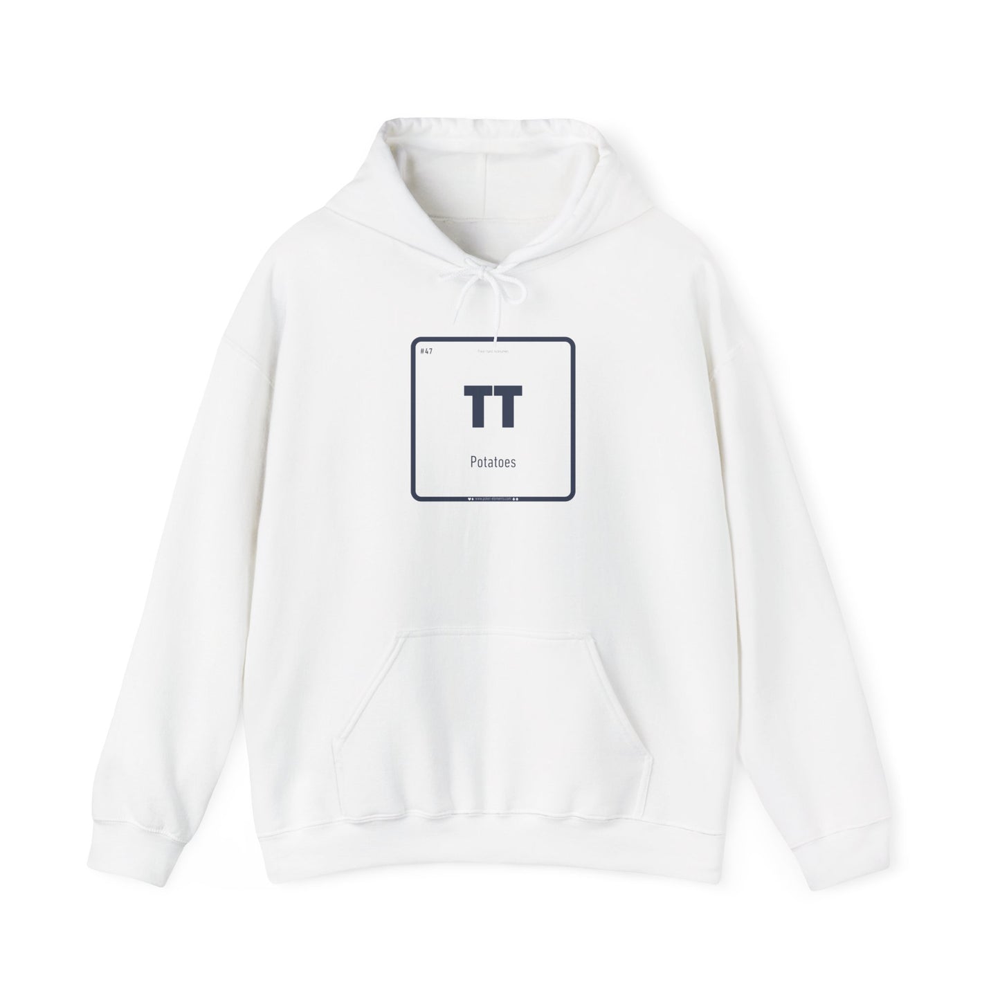 TT - Pocket Potatoes Hooded Sweatshirt - Periodic Poker Design