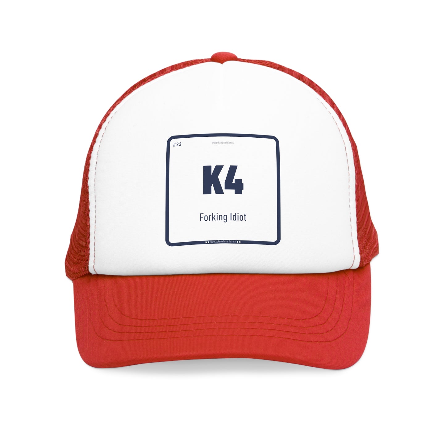 K4 - Forking Idiot Cap - Science-Chic Design