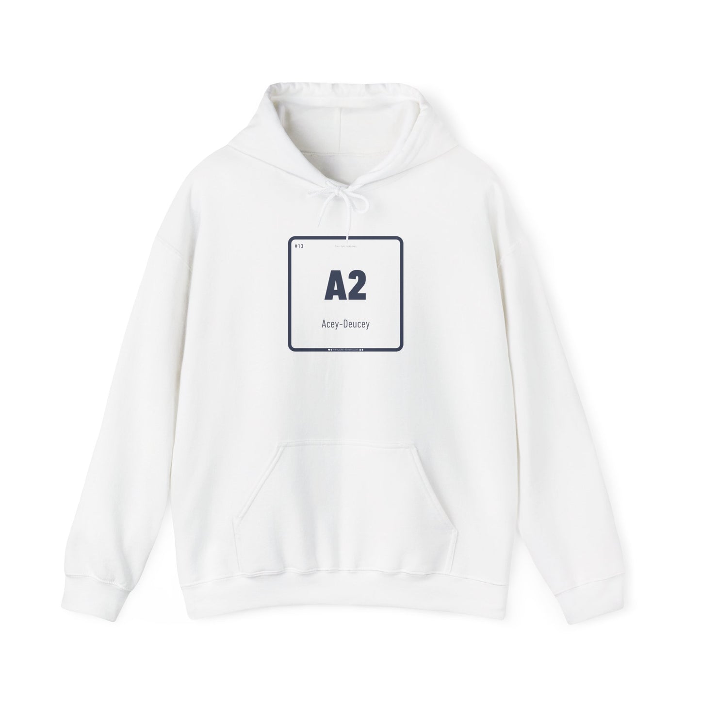 A2 - Acey-Deucey Hooded Sweatshirt - Modern Design