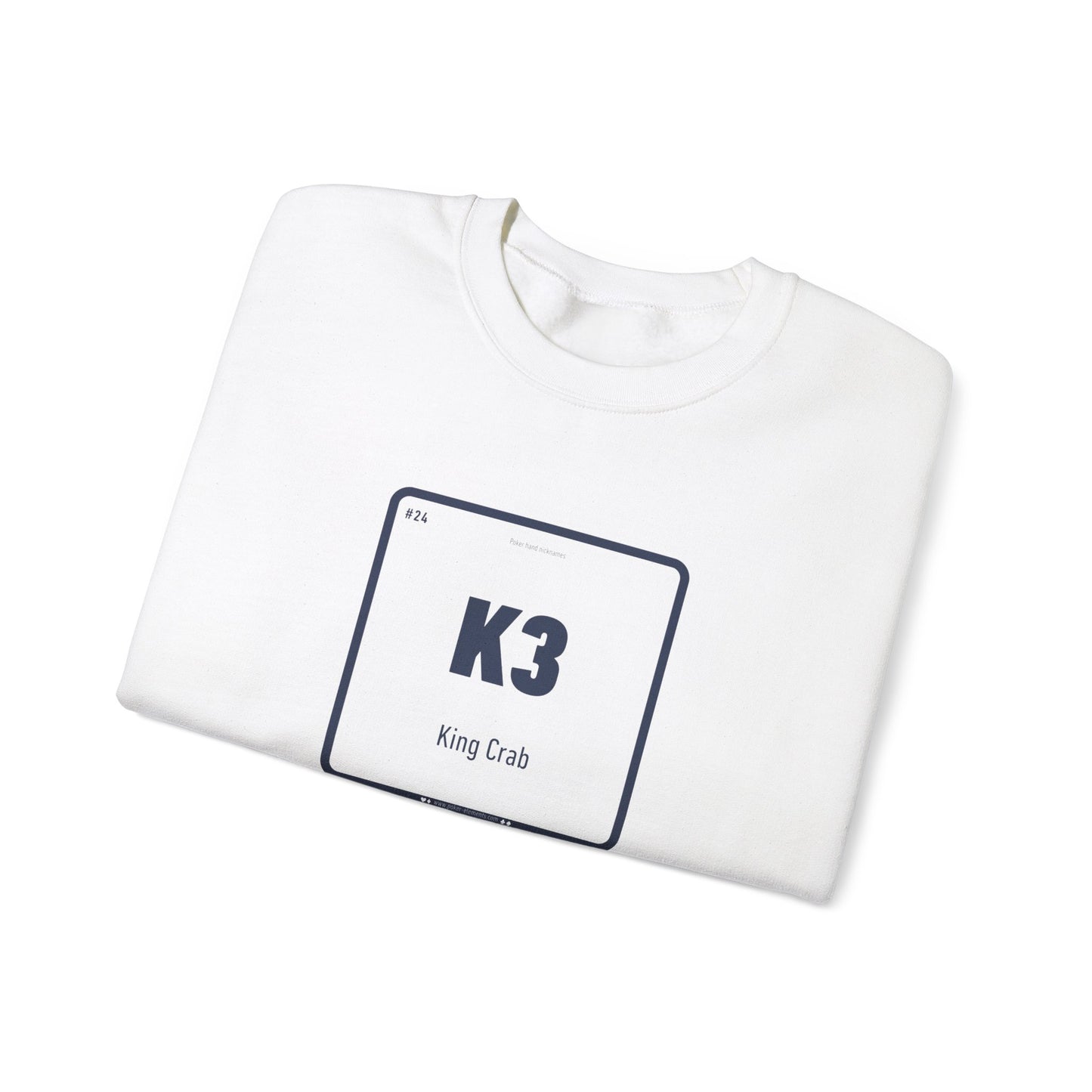 K3 - King Crab Sweatshirt - Poker's Underdog Element