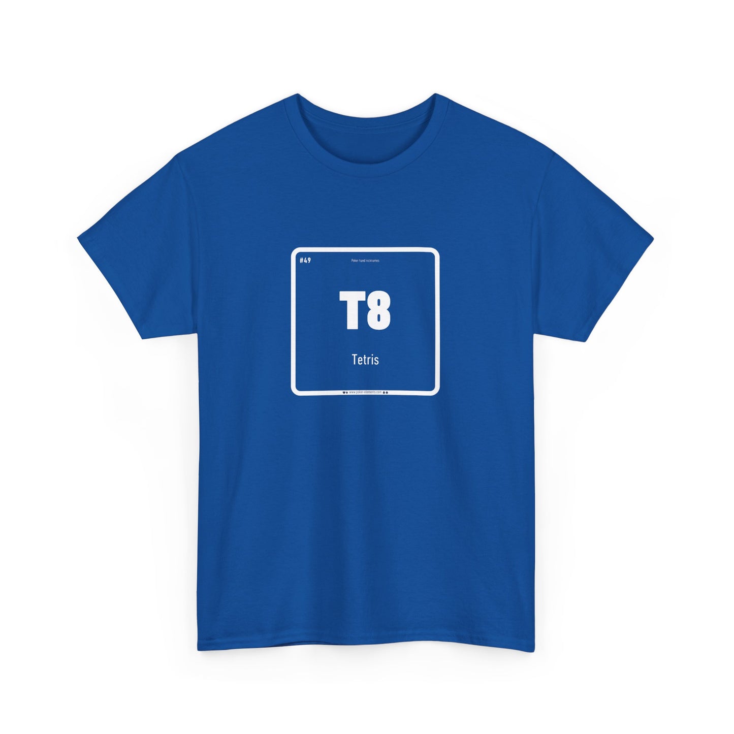 T8 - Tetris Block T-Shirt - Dynamic Poker Design