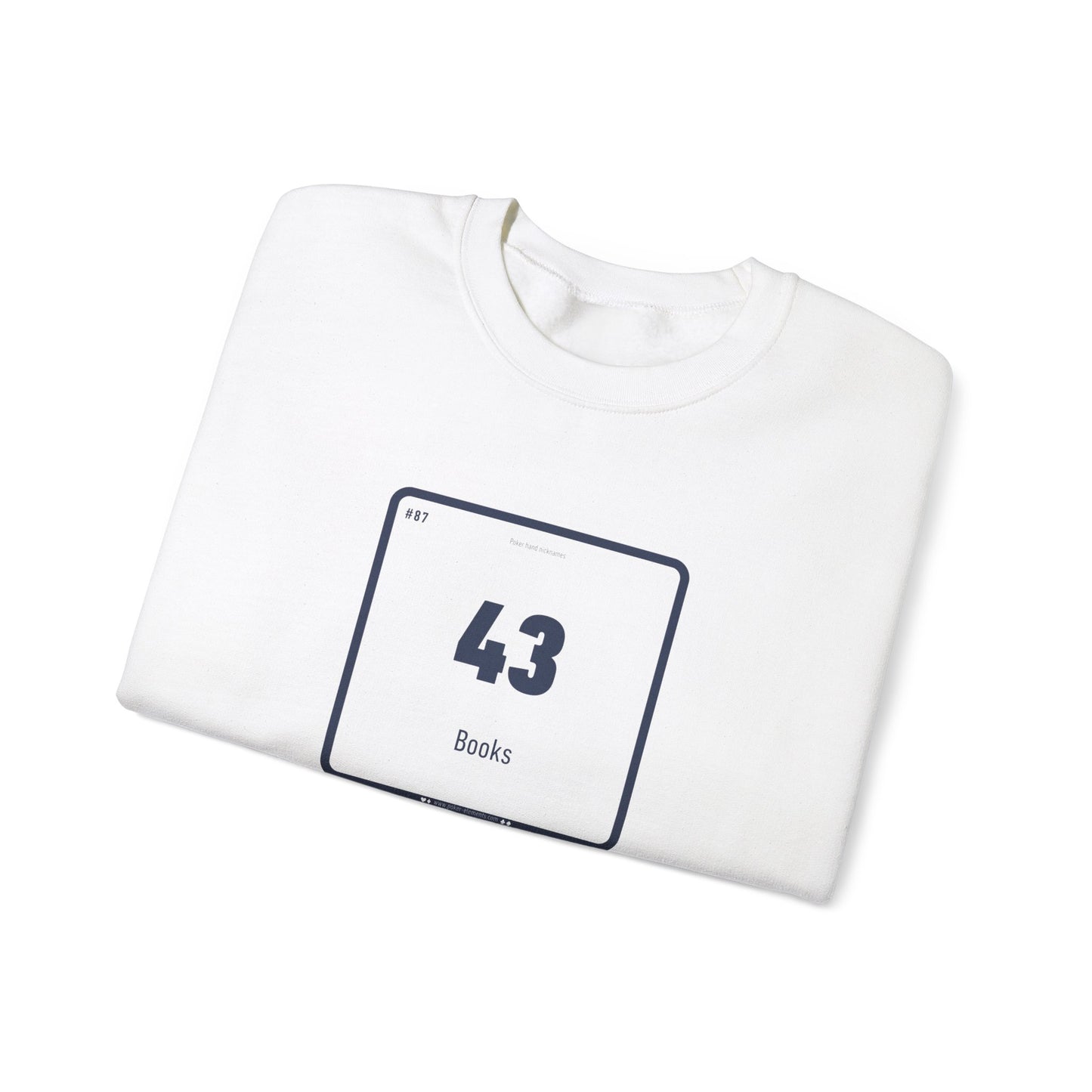 43 - The Cracked Mirror Sweatshirt - Periodic Poker Elements